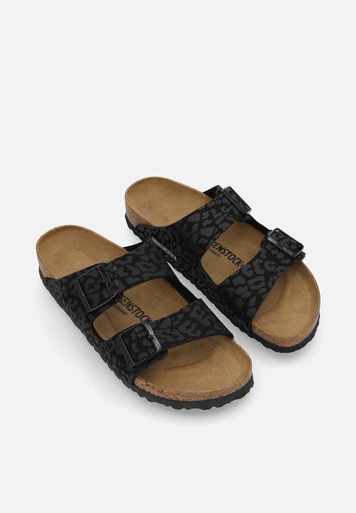 Birkenstock - Arizona bs  - syn leo black