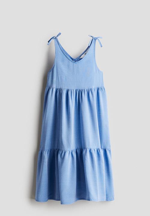 H&M - Tiered dress - blue