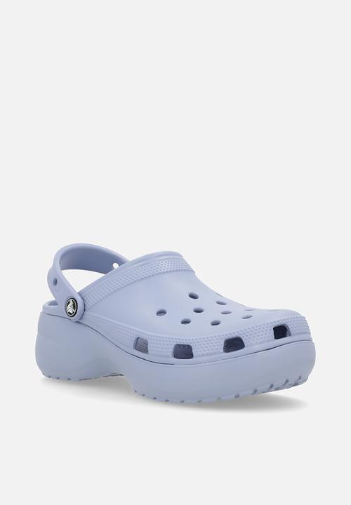 Crocs - Classic sic platform clogw-blue haze