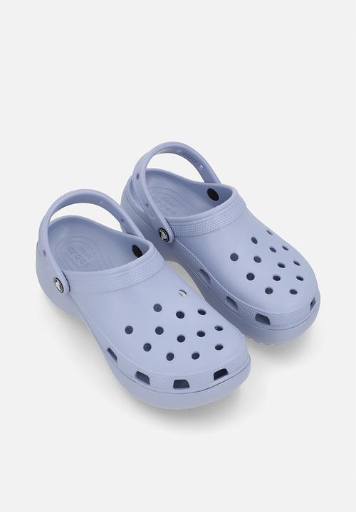 Crocs - Classic sic platform clogw-blue haze