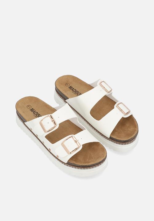 Madison® - Maude slide - white