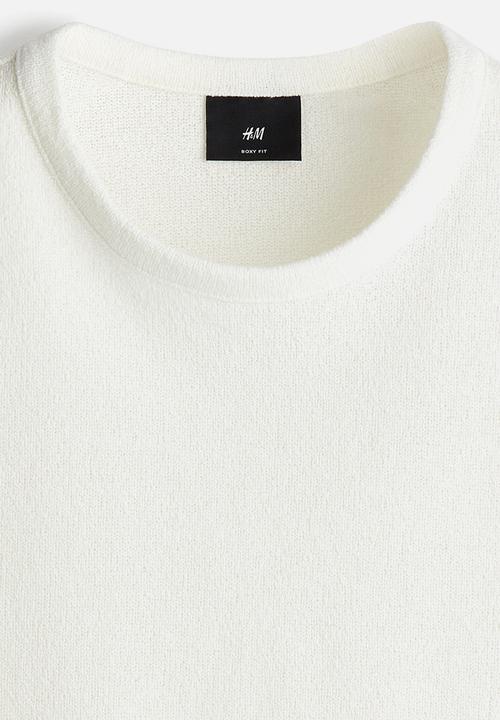 H&M - Loose fit t-shirt - white
