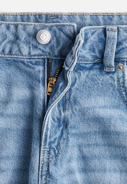 H&M - Low rise denim shorts -  denim blue