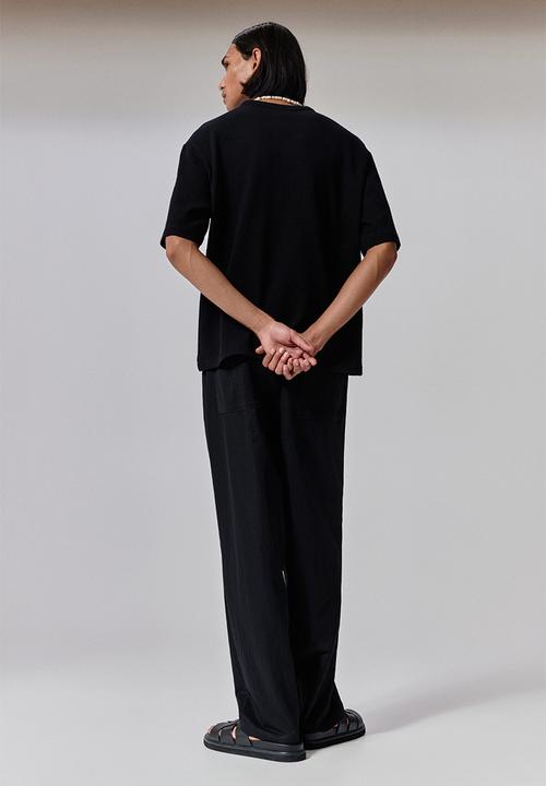 H&M - Loose fit t-shirt - black
