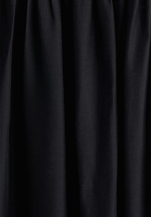 H&M - Smocked-bodice strappy dress - black