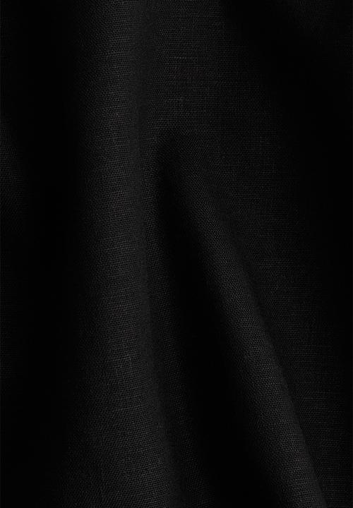 H&M - Linen-blend mini skort - black