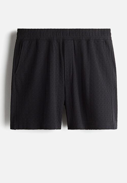 H&M - Regular fit shorts - black