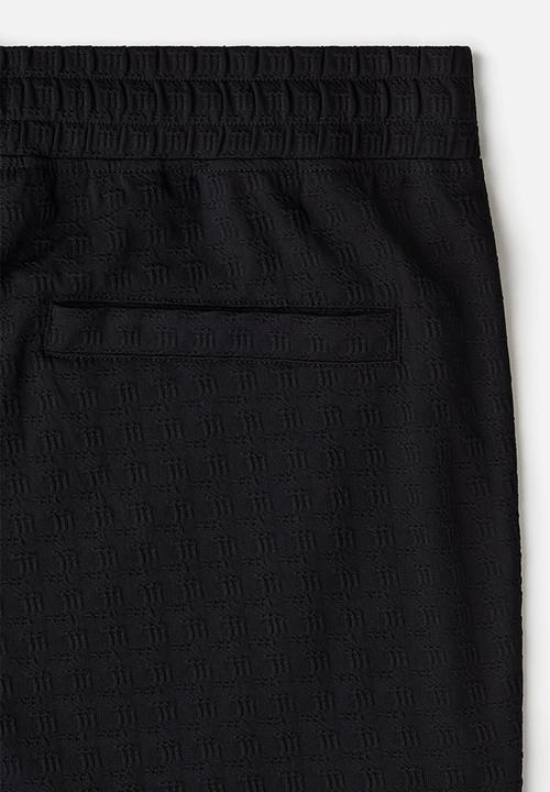 H&M - Regular fit shorts - black