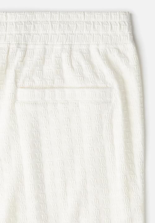 H&M - Regular fit shorts - white