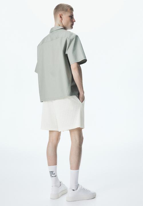 H&M - Regular fit shorts - white