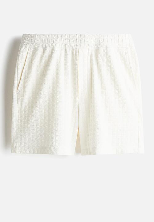 H&M - Regular fit shorts - white