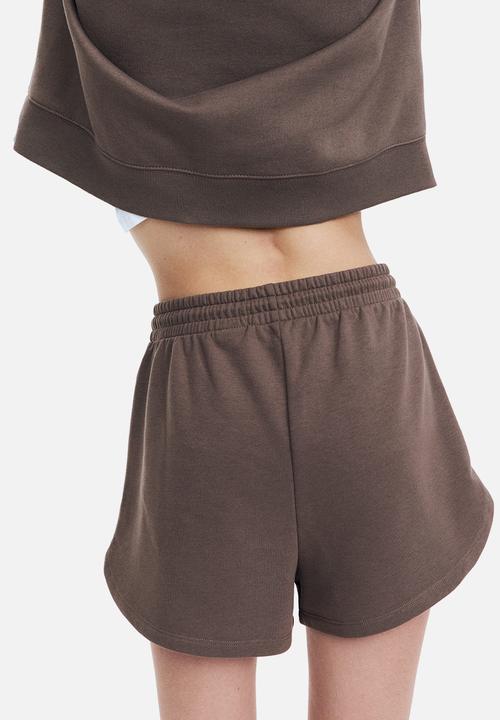 H&M - Sweatshirt shorts - dark beige