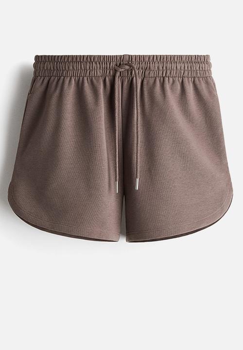 H&M - Sweatshirt shorts - dark beige