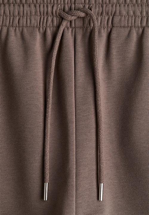 H&M - Sweatshirt shorts - dark beige