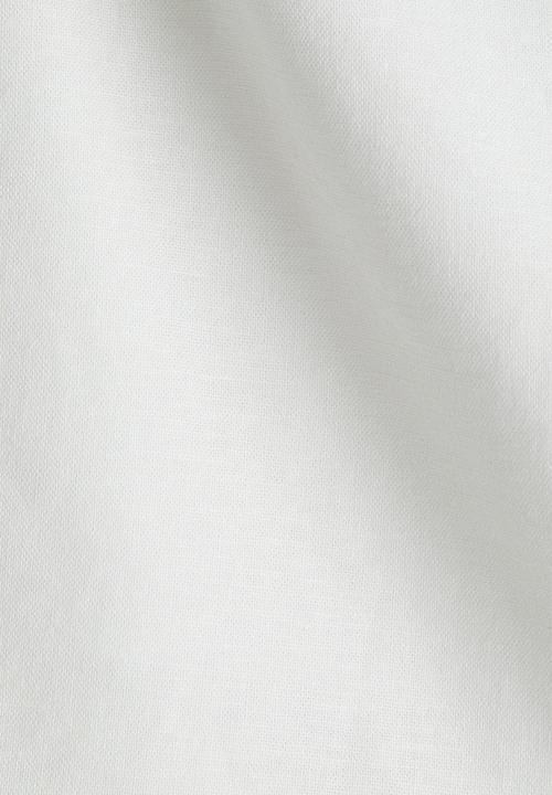 H&M - Linen-blend mini skort - white