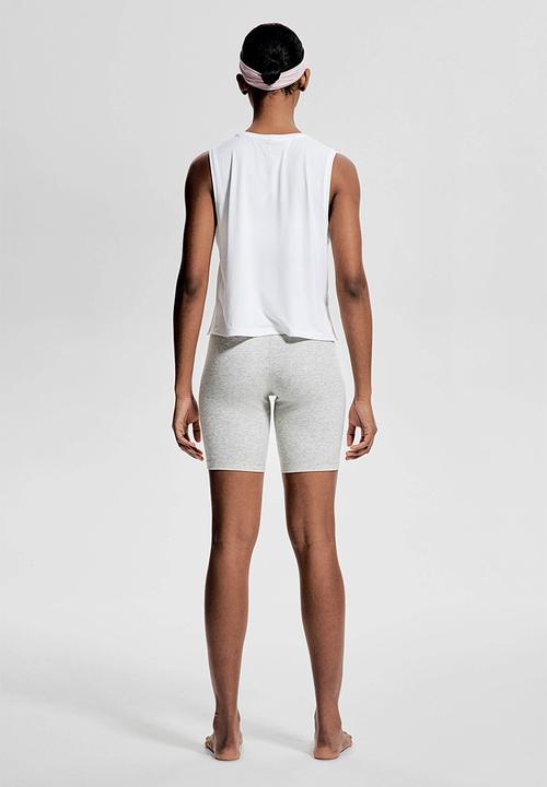 H&M - Boxy-style sports vest top with drymove™ - white
