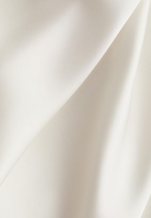 H&M - Midi skirt - white