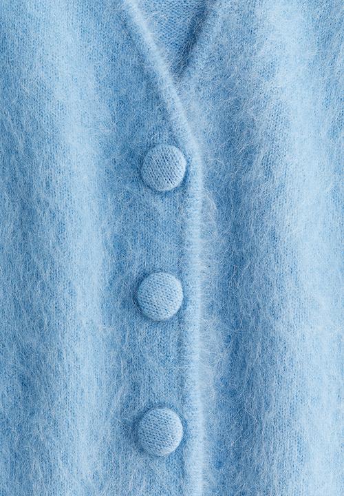 COS Collared Wool-Bouclé Cardigan ライトブルー COS Collared Wool-Bouclé Cardigan | endource