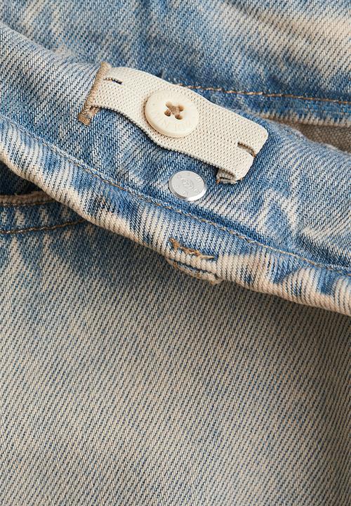 H&M - Wide-leg jeans - grey-blue