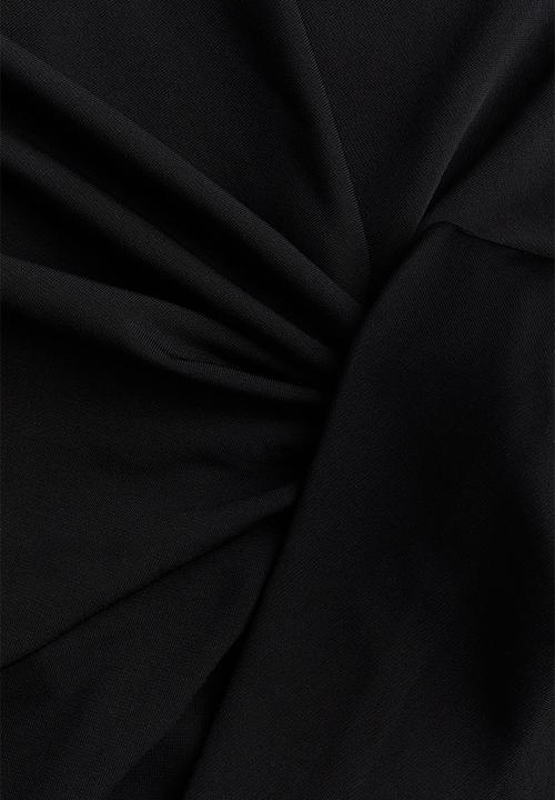 H&M - Knot-detail dress - black