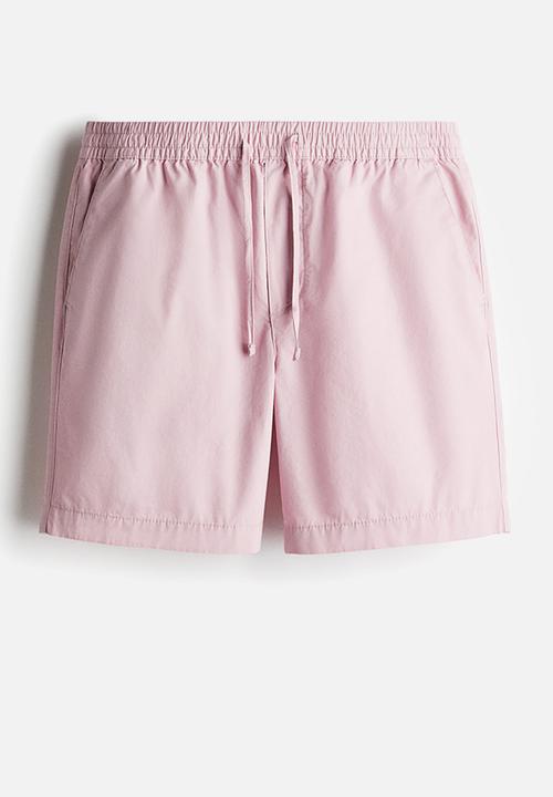 H&M - Regular fit canvas shorts - pink