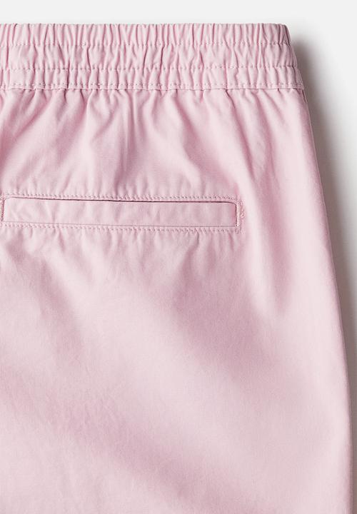 H&M - Regular fit canvas shorts - pink