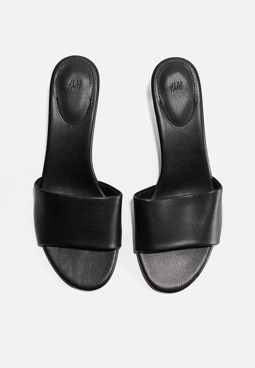 H&M - Heeled sandals - black
