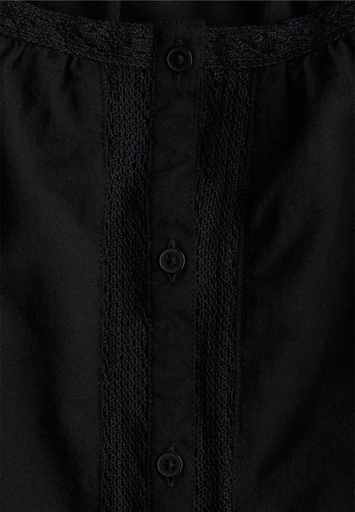 H&M - Lace-detail strappy top - black