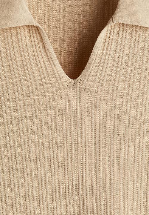 H&M - Regular fit pima cotton polo shirt - beige
