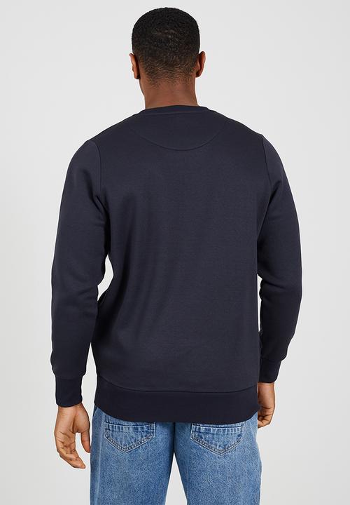 Brave Soul - Crew Neck Sweatshirt - Navy