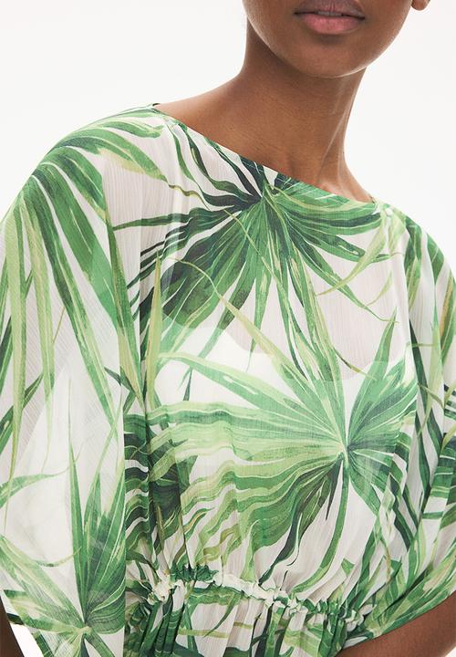 H&M - Beach kaftan - green,multi