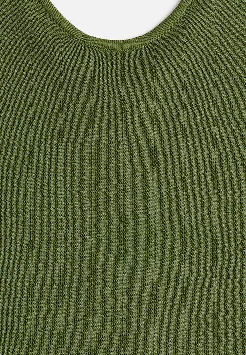 H&M - Knitted vest top - green