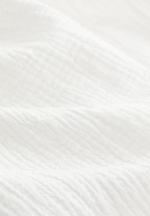 H&M - Muslin beach dress - white