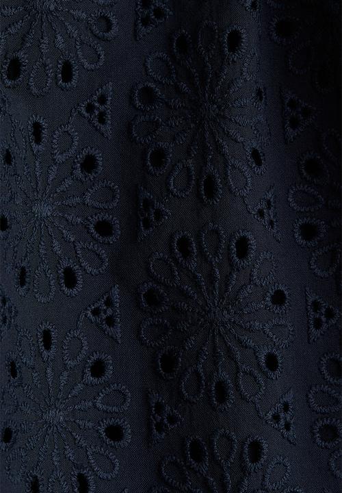 H&M - Broderie anglaise shorts - navy blue