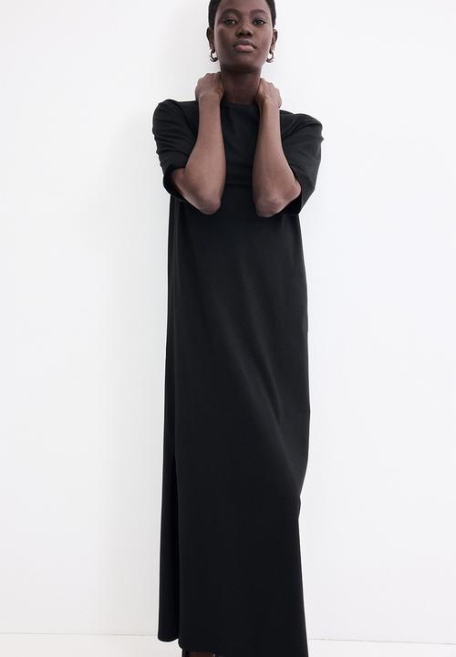 H&M - Long T-shirt dress - black
