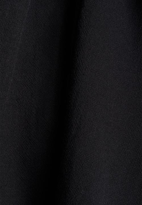 H&M - Fitted mini dress - black