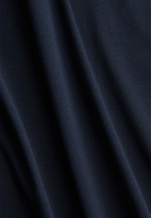 H&M - Long t-shirt dress - navy blue 