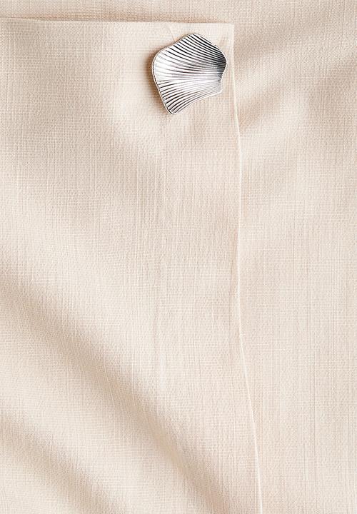 H&M - Wrap skort - light beige