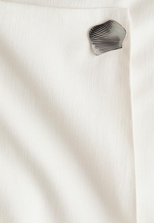 H&M - Wrap skort - white