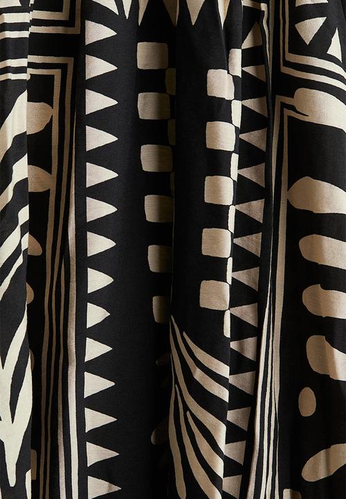 H&M - Strappy dress - black patterned