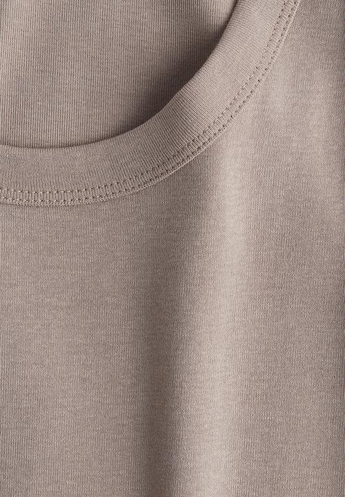 H&M - Fitted vest top - greige