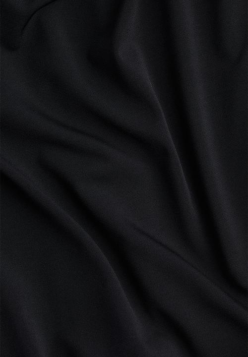 H&M - Draped cropped top - black