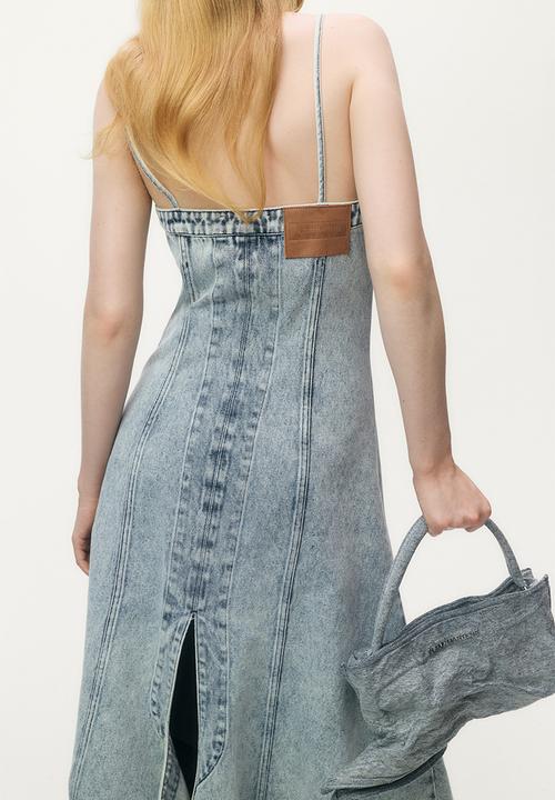 H&M - Glenn Martens H&M: Denim dress - light denim blue