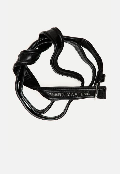 H&M - Boning-detail belt - black