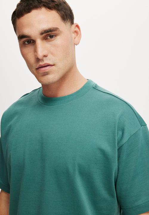 Cotton On - Box Fit T-Shirt - Frosted Teal