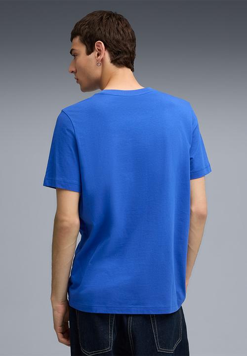 PUMA - GRAPHIC Cat Logo Tee - Mountain Blue