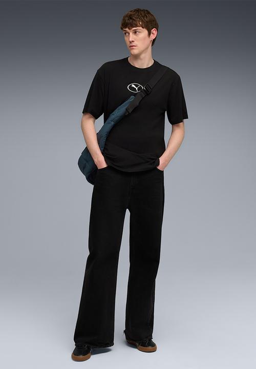 PUMA - PUMA Sport Relaxed Graphic Tee - PUMA Black