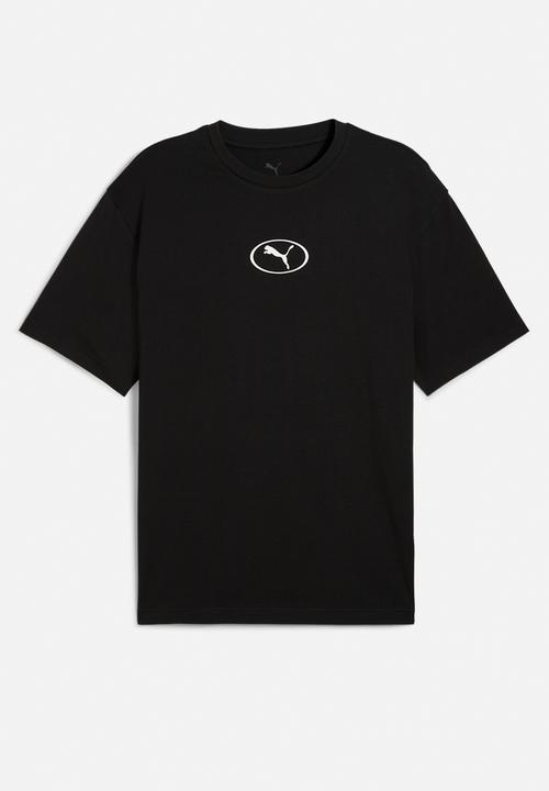 PUMA - PUMA Sport Relaxed Graphic Tee - PUMA Black
