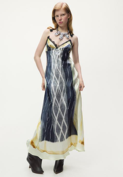 mini metallic gold dress h&m gold label black velour pearl dress main image 1