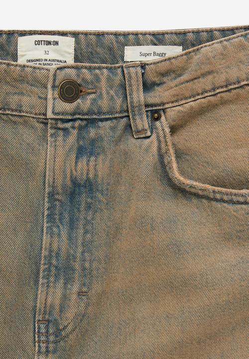 Cotton On - Super Baggy Jean - Espresso